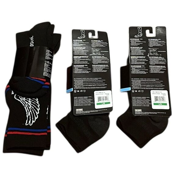 Harley-Davidson Multi-pack Sock Bundle, Size L, NWT - Picture 2 of 8